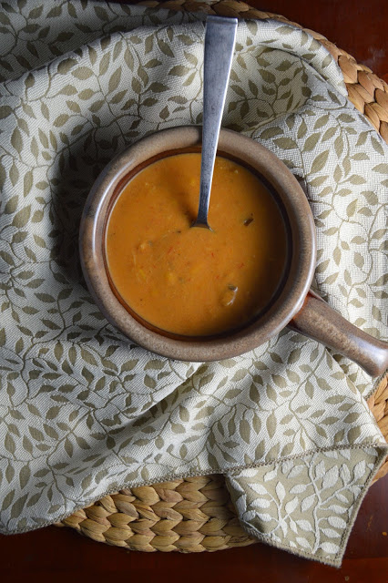 This Slow Cooker Creamy Chicken and Corn Soup is so creamy and easy to make! The salsa adds the perfect amount of spiciness to this warm and comforting soup.