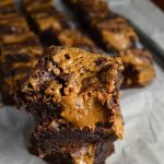 Biscoff Swirl Brownies