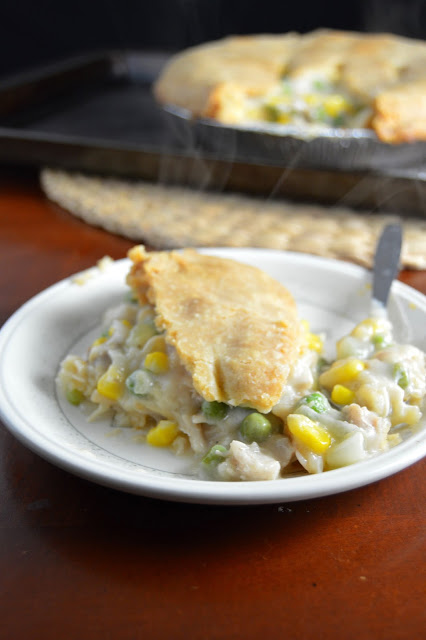 Do you have a lot of leftover turkey from Thanksgiving? This leftover turkey pot pie recipe is the perfect solution!