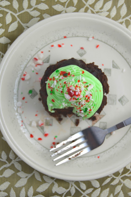 Need a quick and easy last minute dessert for Christmas? This peppermint mug cake is the perfect treat!