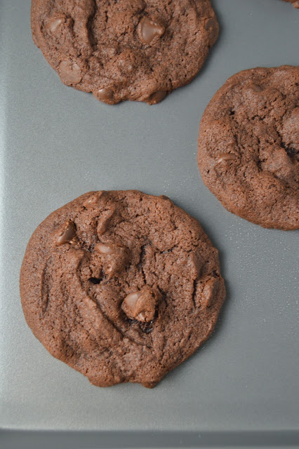 Use up some instant chocolate pudding mix with these chocolate pudding chocolate chip cookies are your solution! Perfectly fudgy and easy to make.