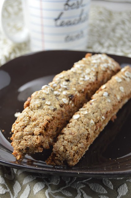 Oatmeal Date Biscotti