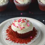 Red Velvet Cupcakes with Cream Cheese Frosting