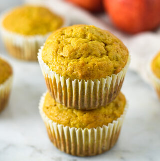 Pumpkin, Apple and Banana Muffins