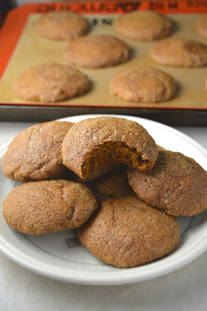 These pumpkin molasses cookies are the ultimate fall cookie! And they so soft and fluffy, you won't be able to stop eating them.