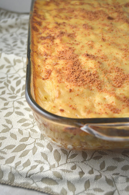 Pastitsio is the ultimate comfort food! Cheesy pasta comes together perfectly with the ground beef and creamy white sauce layer.