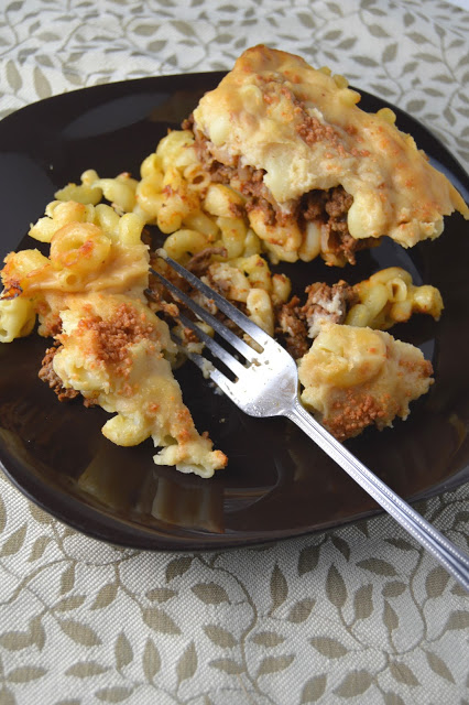 Pastitsio is the ultimate comfort food! Cheesy pasta comes together perfectly with the ground beef and creamy white sauce layer.