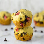 Mini Strawberry and Chocolate Chip Muffins