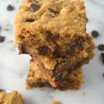 Peanut Butter and Chocolate Cookie Bars