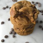 Soft Nutella Chocolate Chip Cookies