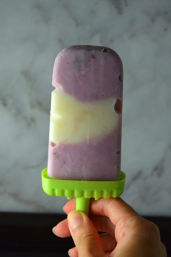 Super simple yogurt popsicles made with one (or two) ingredients.