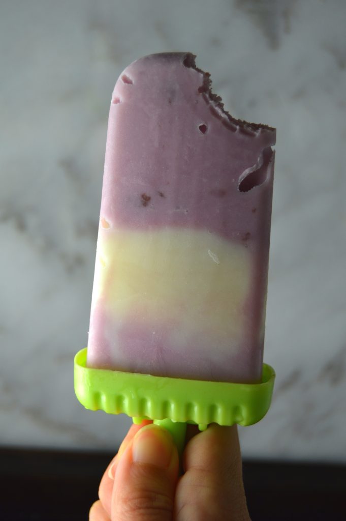 Super simple yogurt popsicles made with one (or two) ingredients.