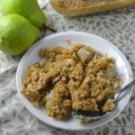 Ginger Pear Baked Oatmeal