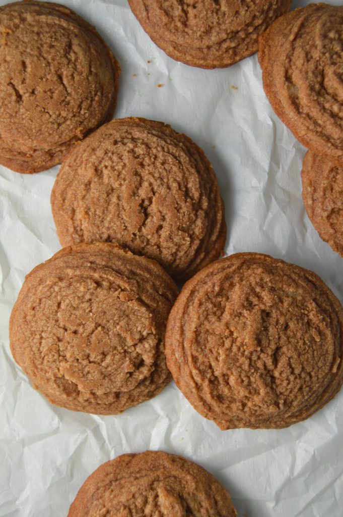 Shortbread meets Nutella in these deliciously soft and crumbly Nutella drop cookies.