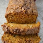 Pumpkin Apple Streusel Bread