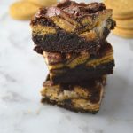 Golden Oreo and Nutella Brownies