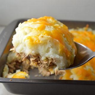 Need to use up some canned tuna? This Tuna Shepherd's pie is a quick and easy recipe to do so!