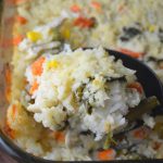 Kale, rice and vegetable freezer casserole