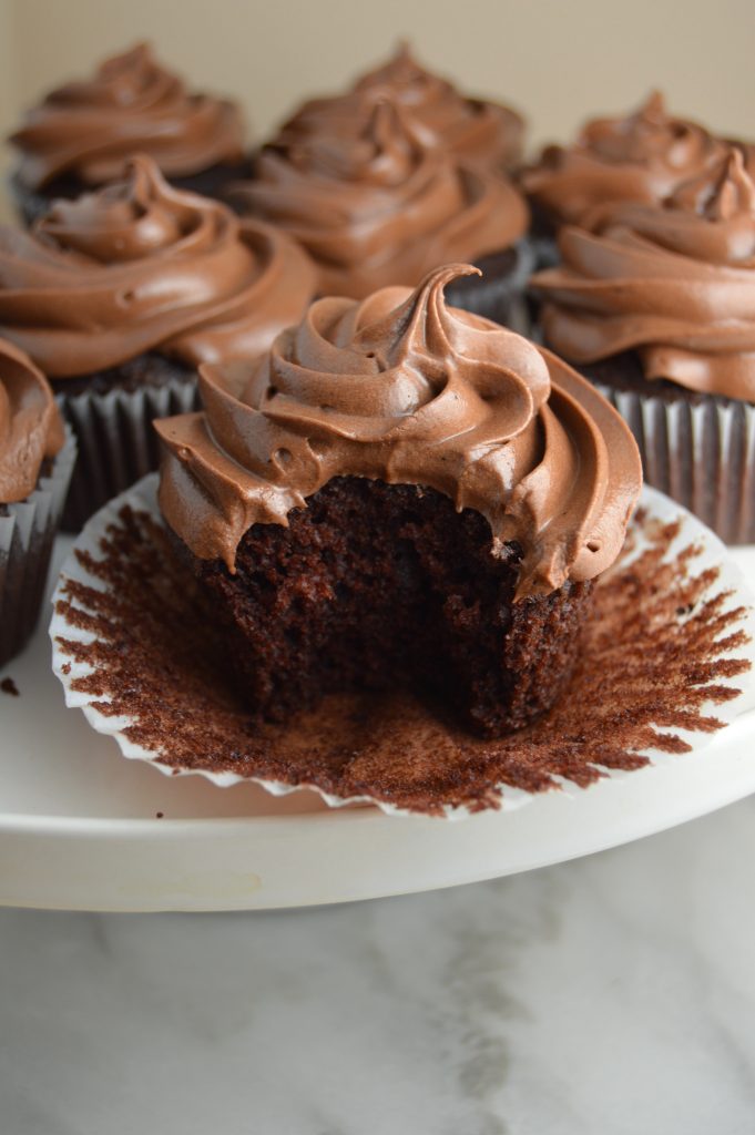 Super moist cupcakes made with coffee to give you a nice pick me up.