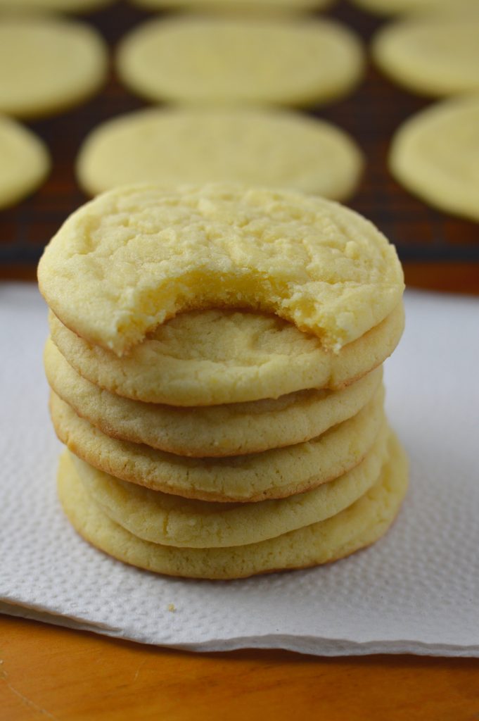 Cookies made with 6 egg yolks. These Citrus Egg Yolk Cookies are made with orange extract and lemon extract.