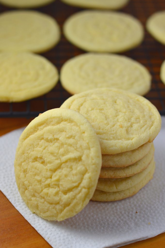 Cookies made with 6 egg yolks. These Citrus Egg Yolk Cookies are made with orange extract and lemon extract.