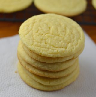 Cookies made with 6 egg yolks. These Citrus Egg Yolk Cookies are made with orange extract and lemon extract.