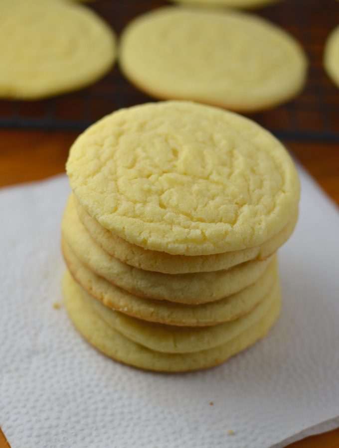 Cookies made with 6 egg yolks. These Citrus Egg Yolk Cookies are made with orange extract and lemon extract.