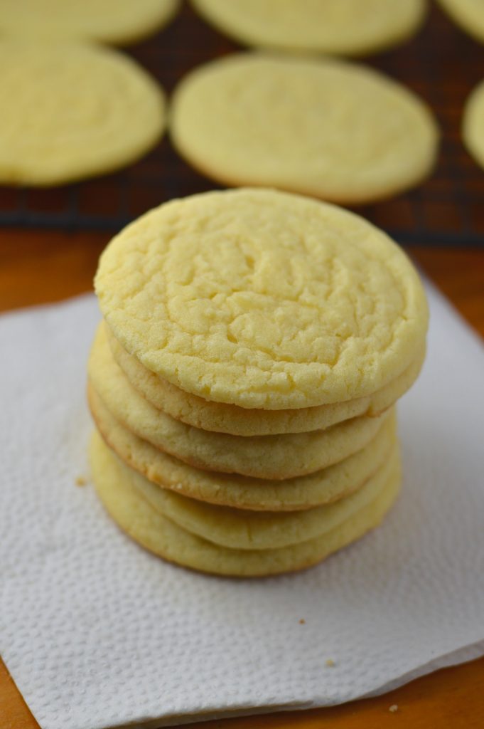 Cookies made with 6 egg yolks. These Citrus Egg Yolk Cookies are made with orange extract and lemon extract.