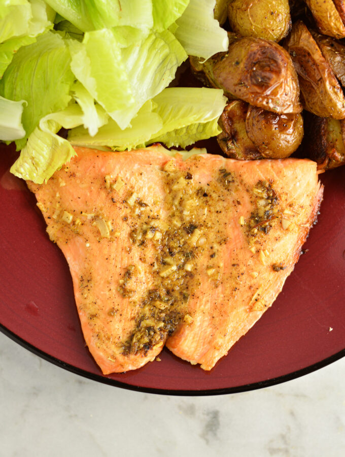 Lemon and Garlic Salmon