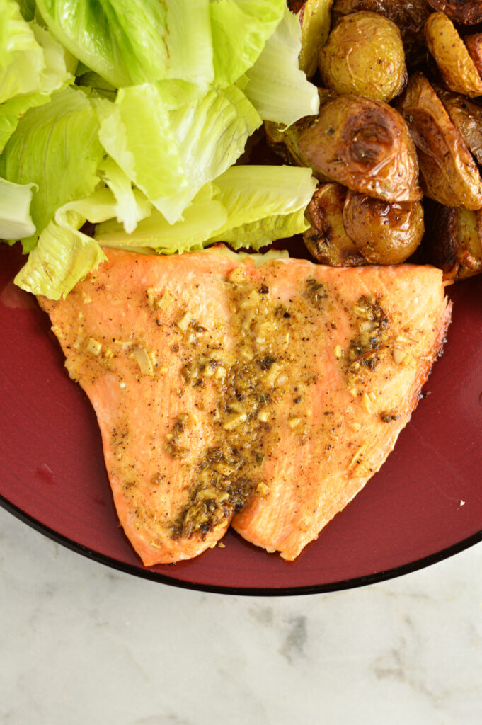 Lemon and Garlic Salmon