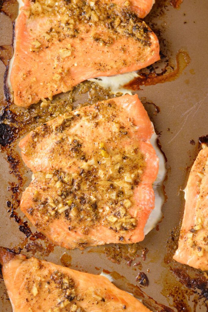 Lemon and Garlic Salmon