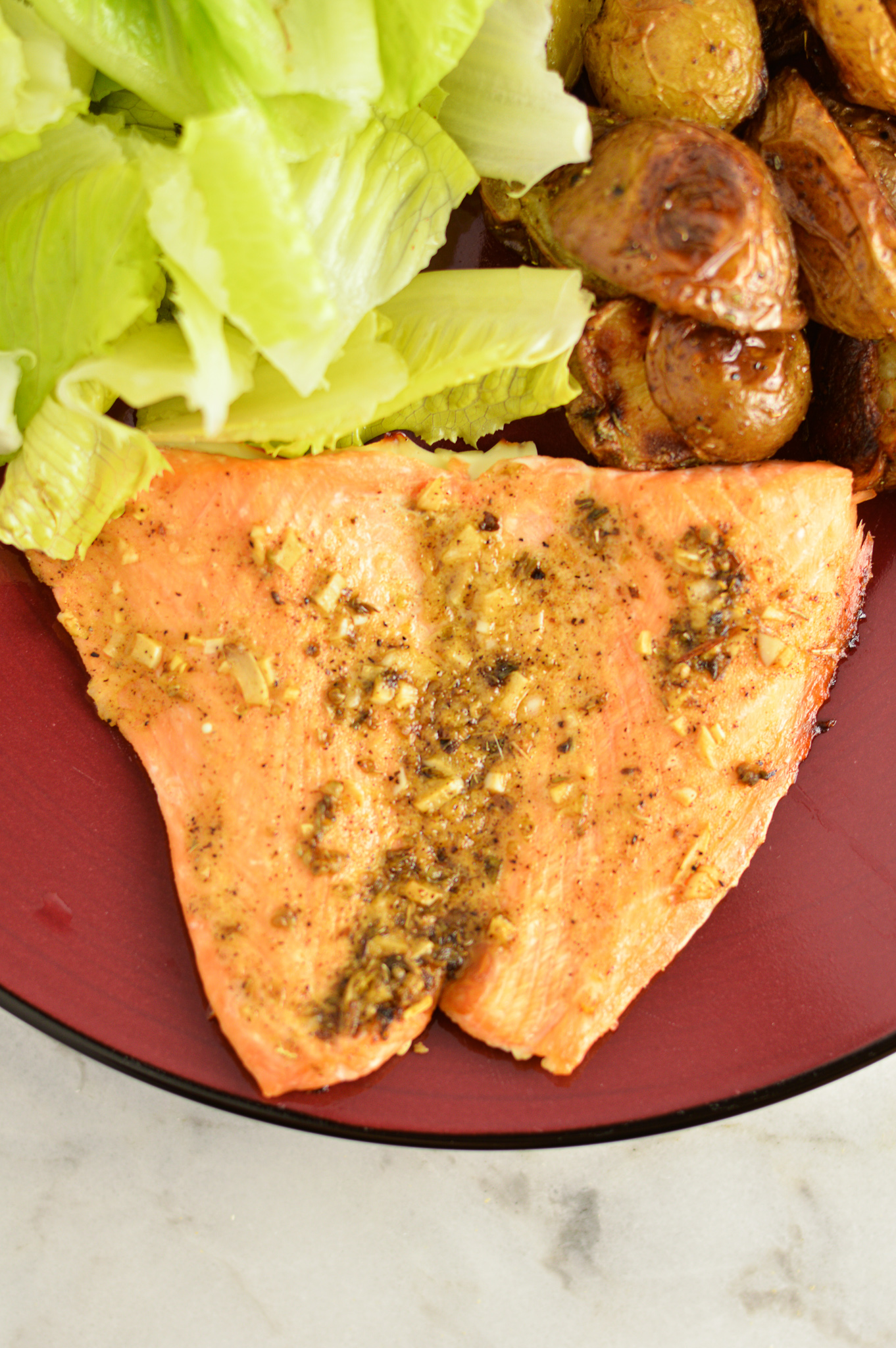 Lemon and Garlic Salmon