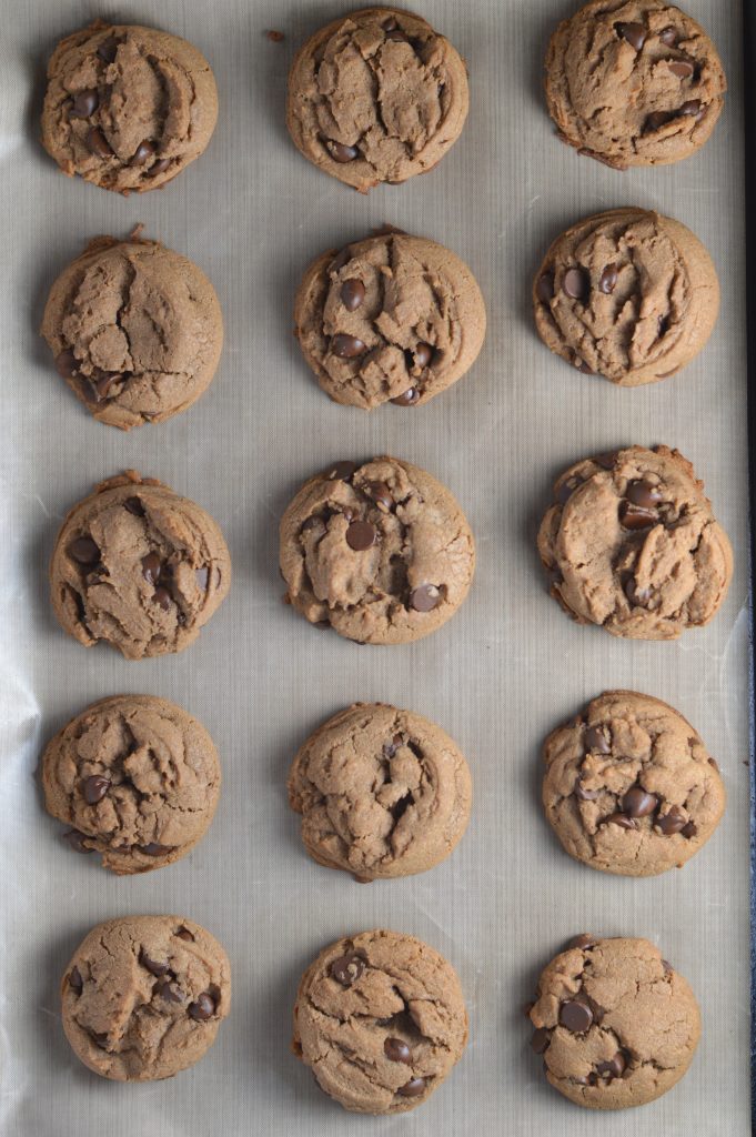 Chewy Nutella Chocolate Chip Cookies. Super soft and easy to make, this is the only Nutella Cookie recipe you will ever need.