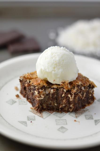 Chocolate Coconut Cream Cake Recipe