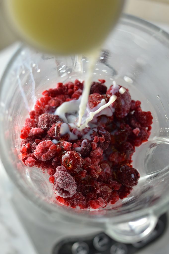 Raspberry Chia Seed Pudding makes the perfect breakfast. Made with coconut milk it is vegan, paleo and gluten free.