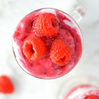 Raspberry Coconut Chia Seed Pudding