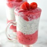 Raspberry Coconut Chia Seed Pudding Recipe