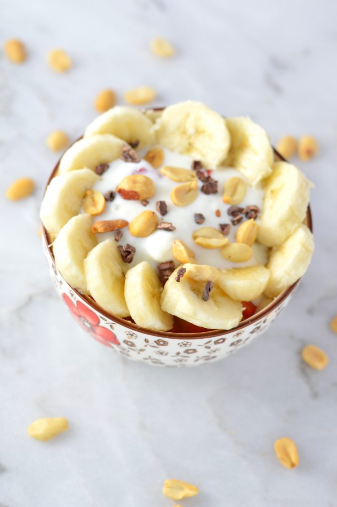 Banana Split Cream of Wheat is like having dessert for breakfast. This recipe is ready in no time, and can satisfy your morning sweet tooth.