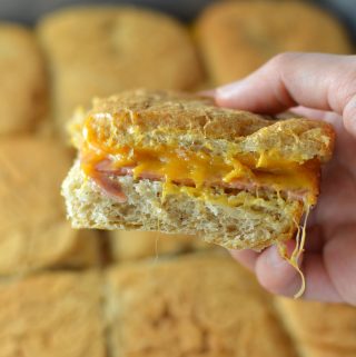 Ham and Cheese Freezer Sandwiches