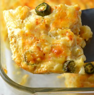 Jalapeno Baked Macaroni and Cheese