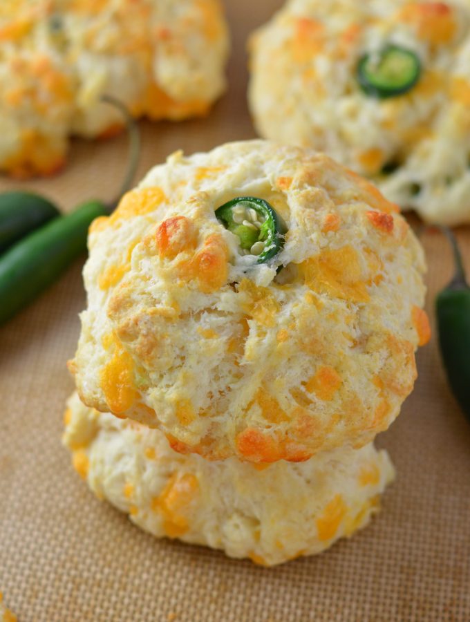 Jalapeno Cheddar Biscuits