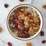 Pecan, Cranberry and Banana Oatmeal