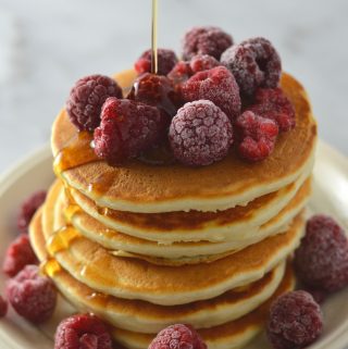 Vanilla Protein Powder Pancakes