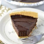 Vegan Chocolate, Peanut Butter and Avocado Pie