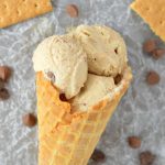 Graham Cracker Chocolate Chip Ice Cream