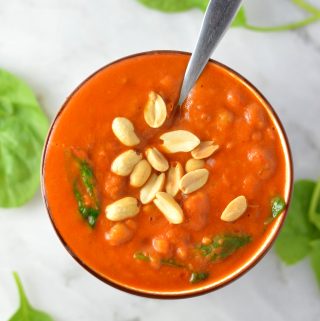 Sweet Potato and Peanut Soup