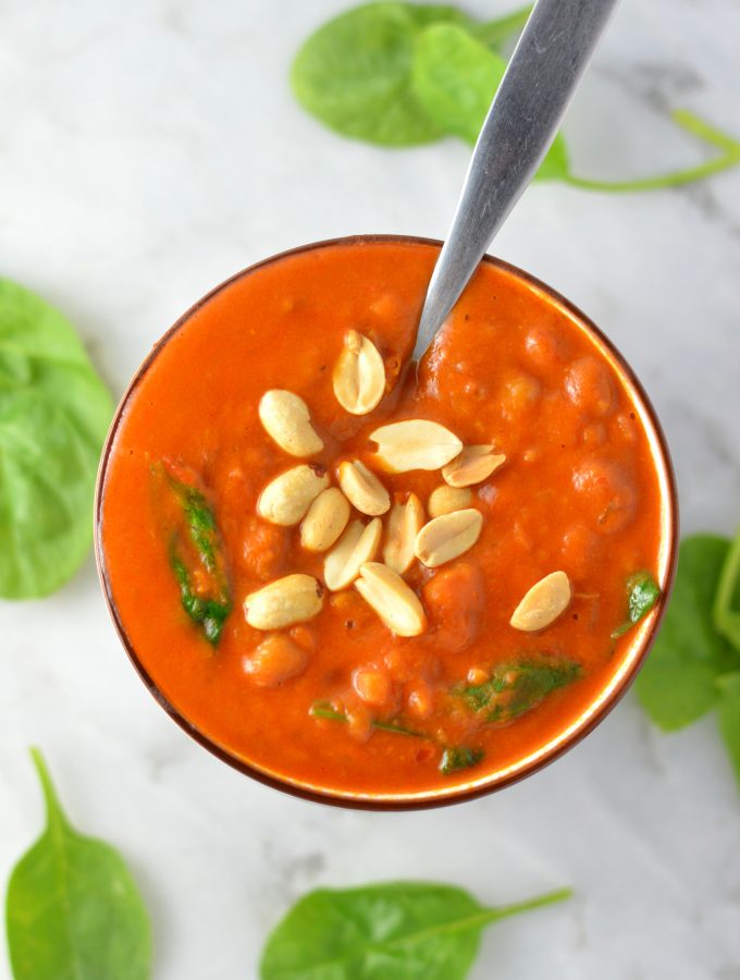 Sweet Potato and Peanut Soup