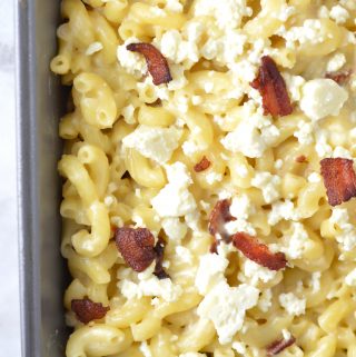 Bacon and Feta Mac and Cheese