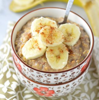 Banana Cinnamon Oatmeal