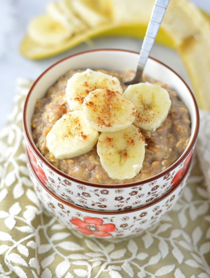 Banana Cinnamon Oatmeal